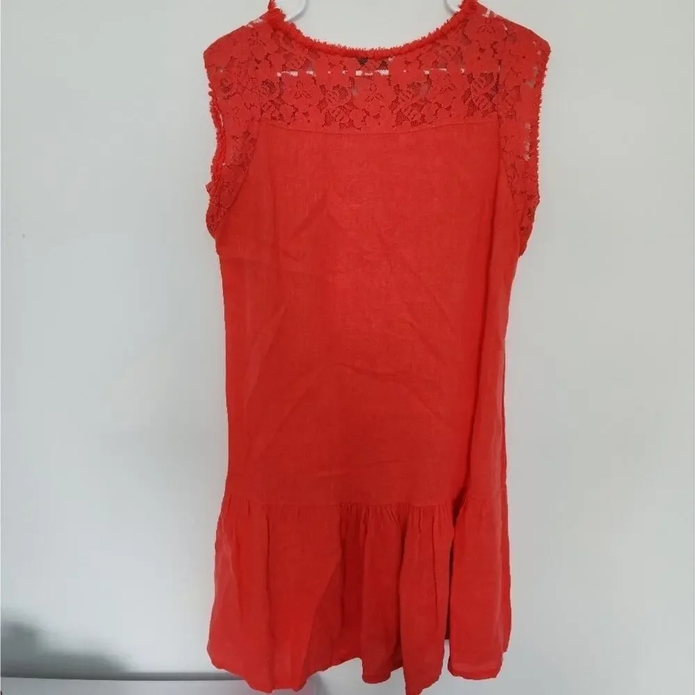 Allegra‎ Masetti Linen Mini Dress S - Picture 5 of 8
